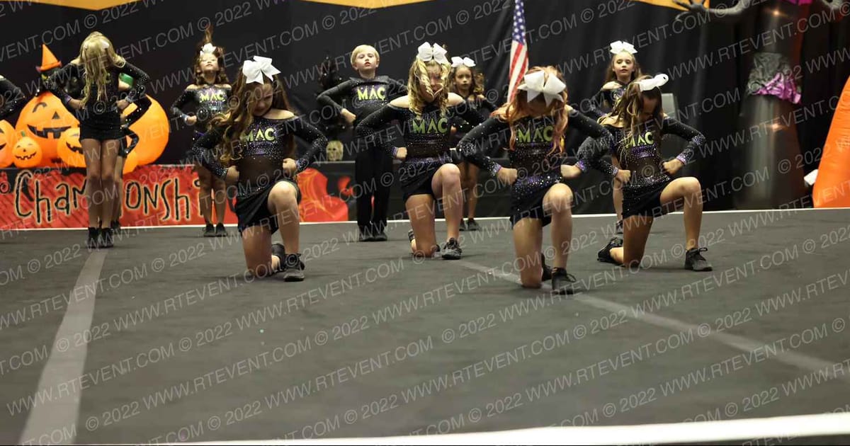 Modern American Cheer White · Cheer Power Halloween