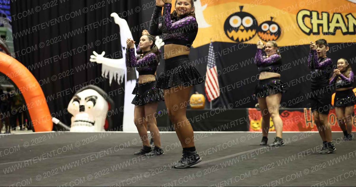 Spirit Athletics Gems Jade · Cheer Power Halloween