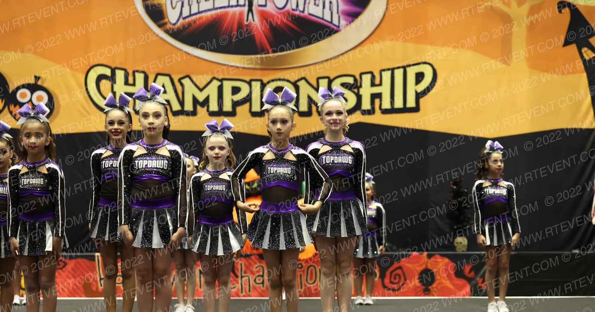 Top Dawg Cheer & Tumbling Wolf Pack · Cheer Power Halloween