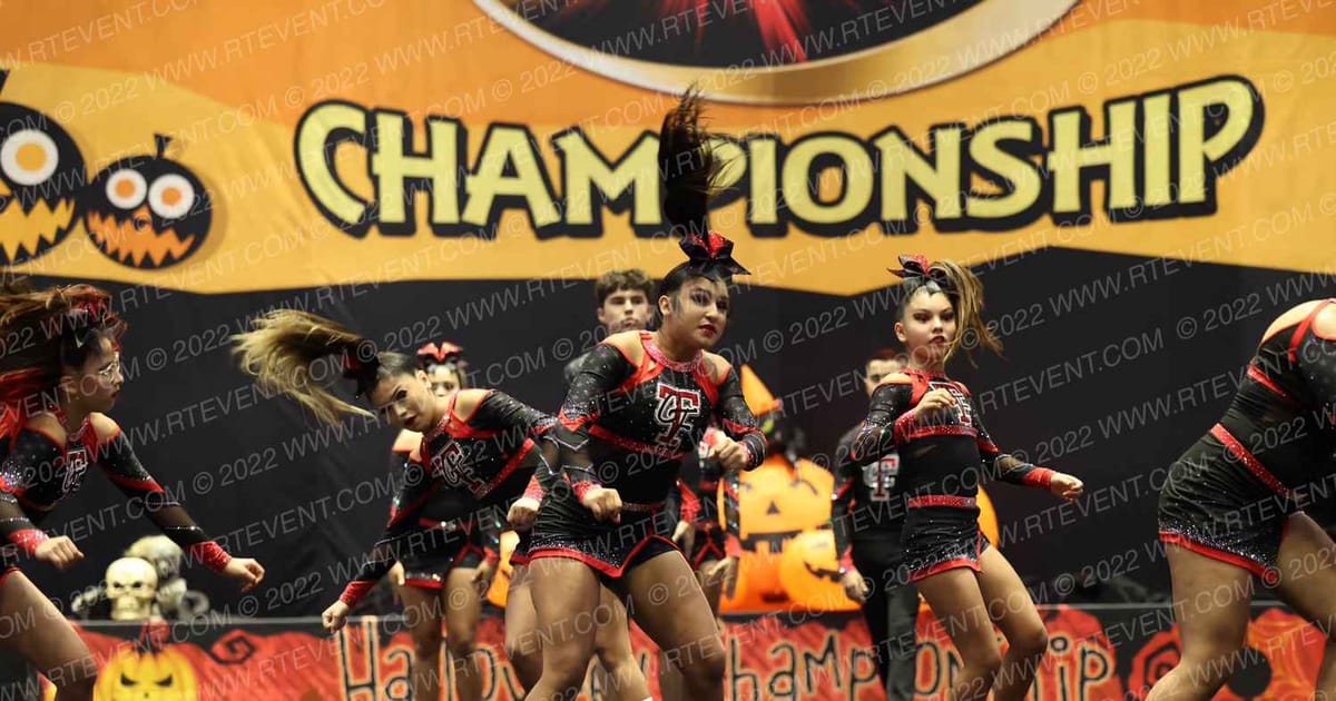 Texas Cheer Force Elite FIERCE · Cheer Power Halloween
