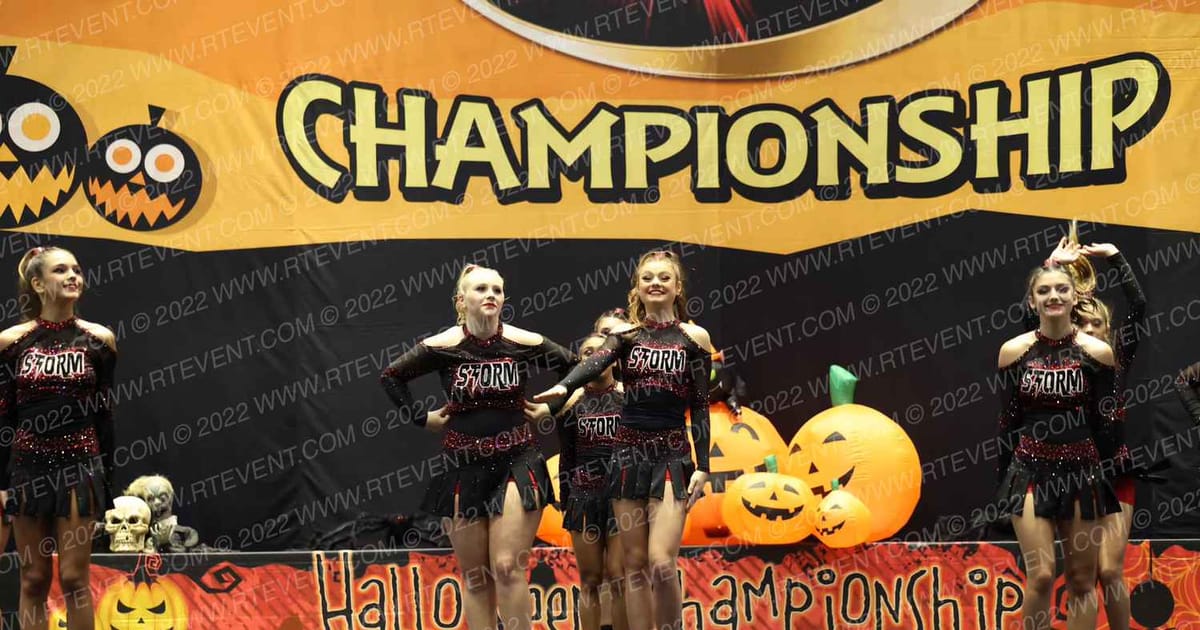 Texas Storm Athletics FIRE · Cheer Power Halloween
