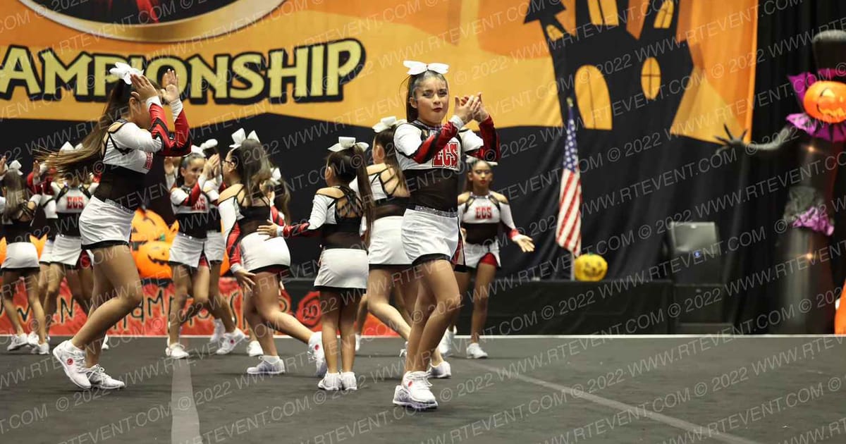 Extreme Cheer Stars Comets · Cheer Power Halloween