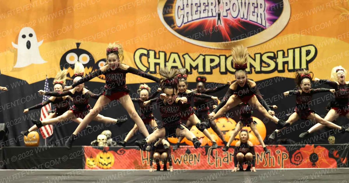 Texas Storm Athletics HEATWAVE · Cheer Power Halloween