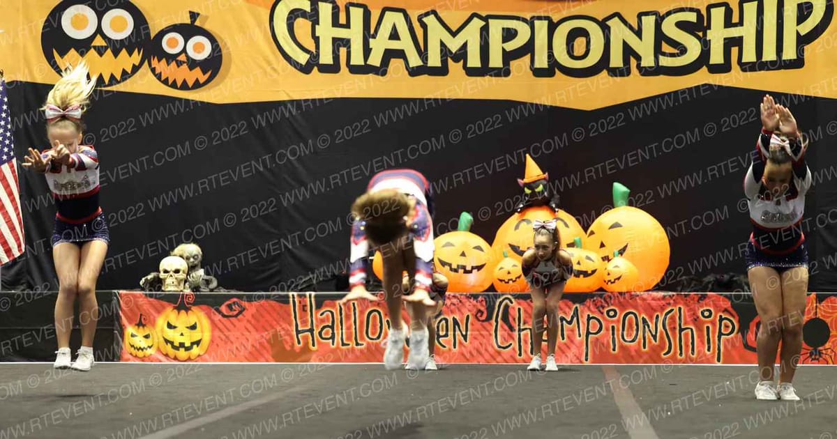Crush All Stars Miss Independence · Cheer Power Halloween