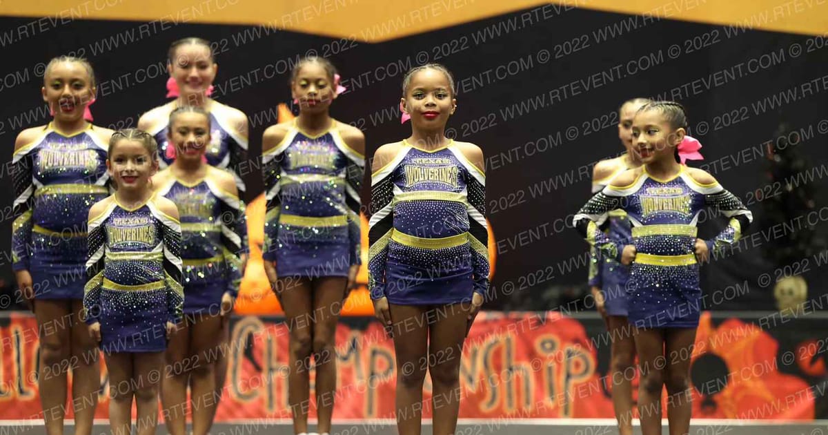 Texas Wolverine All Stars Fierce Blades · Cheer Power Halloween