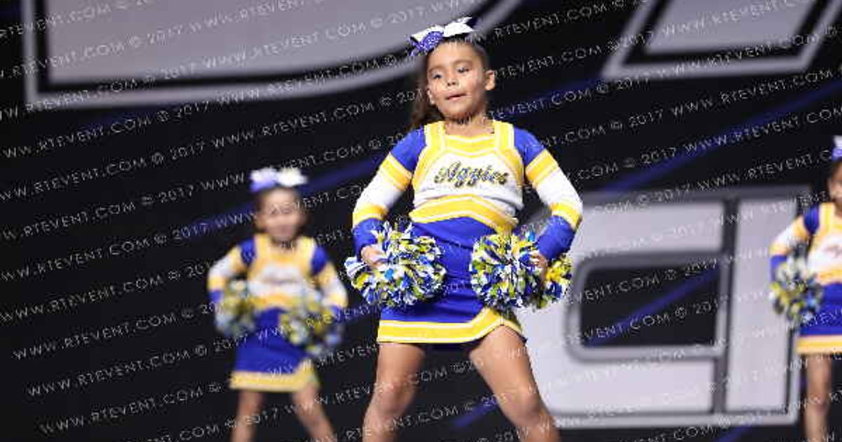 TRANQUILLITY AGGIES MIGHTY MITE CHEER · DII State Bakersfield Battle
