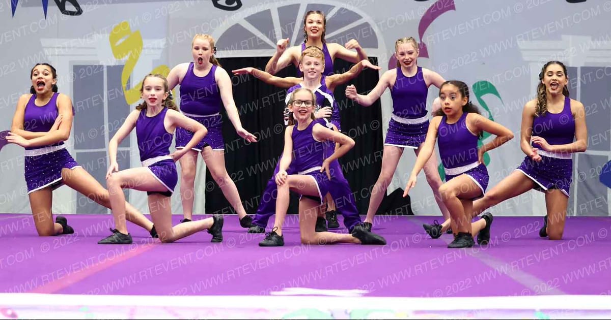 Rebelz Cheer Riot · Mardi Gras Galveston Challenge