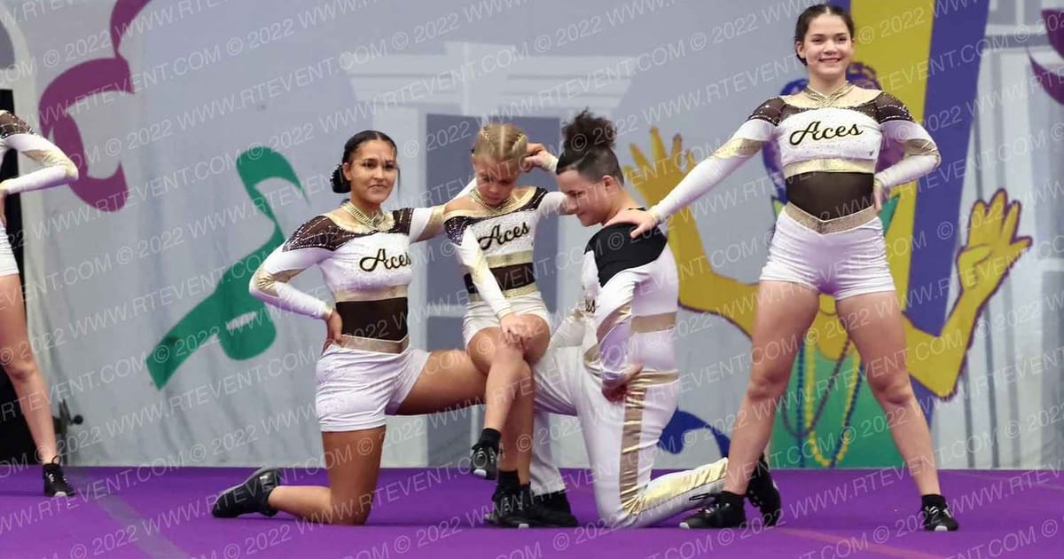 Texas Aces Tumbling and Cheer Wild Cards · Mardi Gras Galveston Challenge