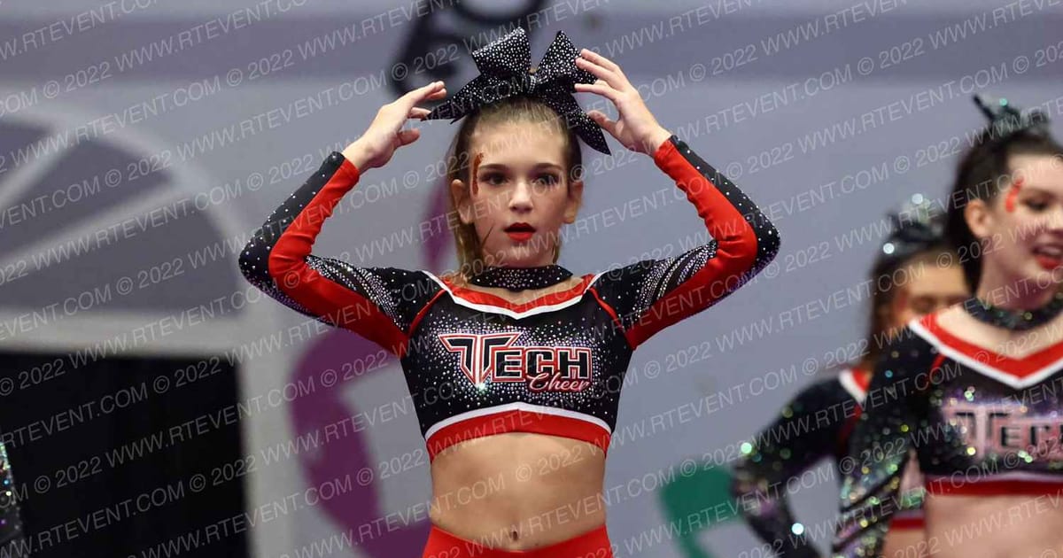 Tech Cheer Outlaws · Mardi Gras Galveston Challenge
