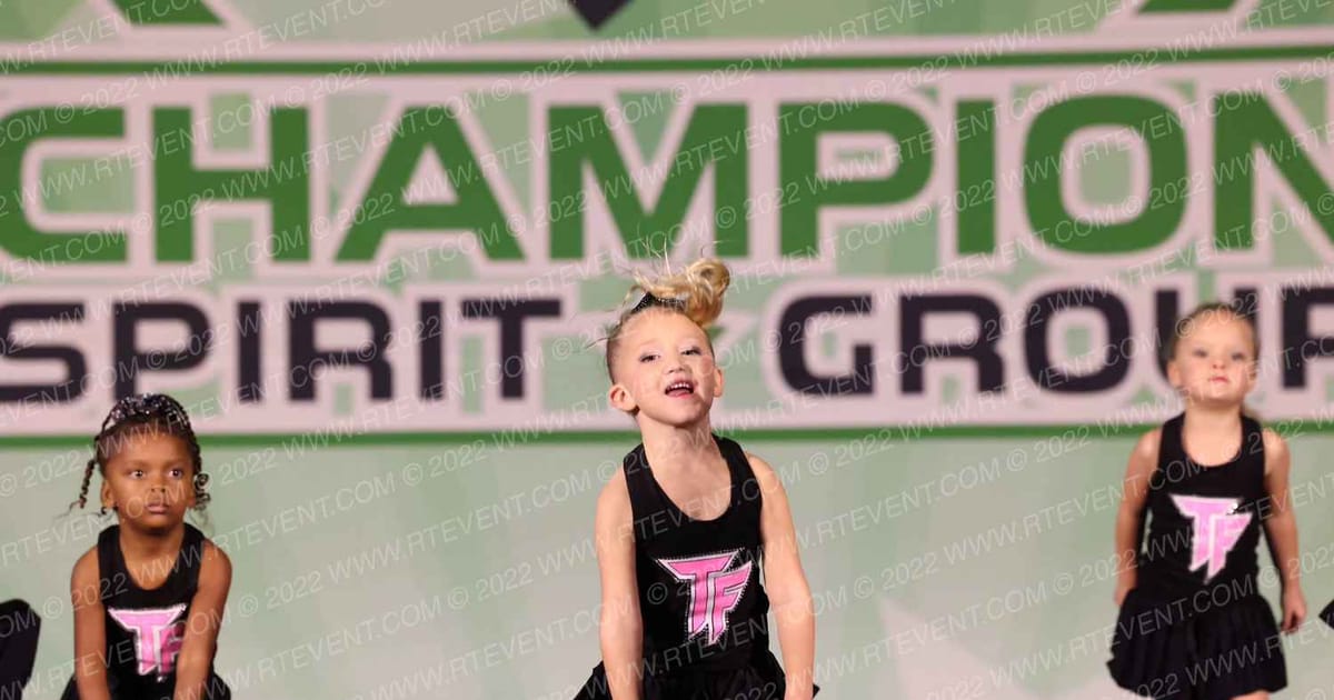 Titanium Force Cheer Glitter Stars · CSG Peoria Challenge