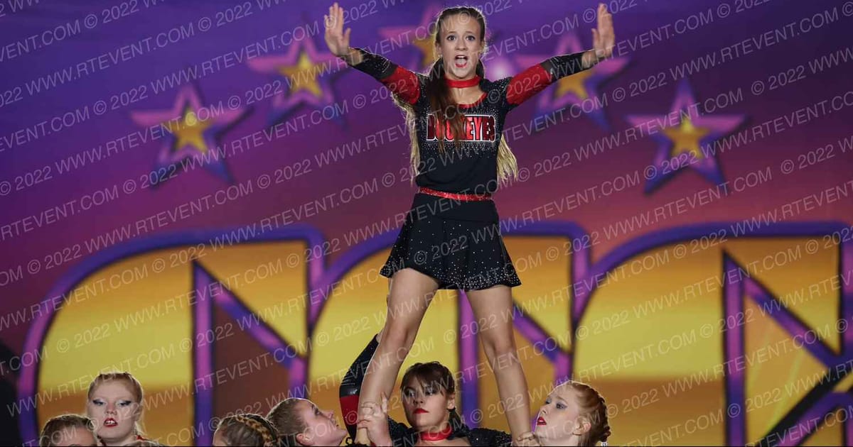 Buckeye Allstars Scarlet Extreme · Turkey Time Cheer and Dance Tournament