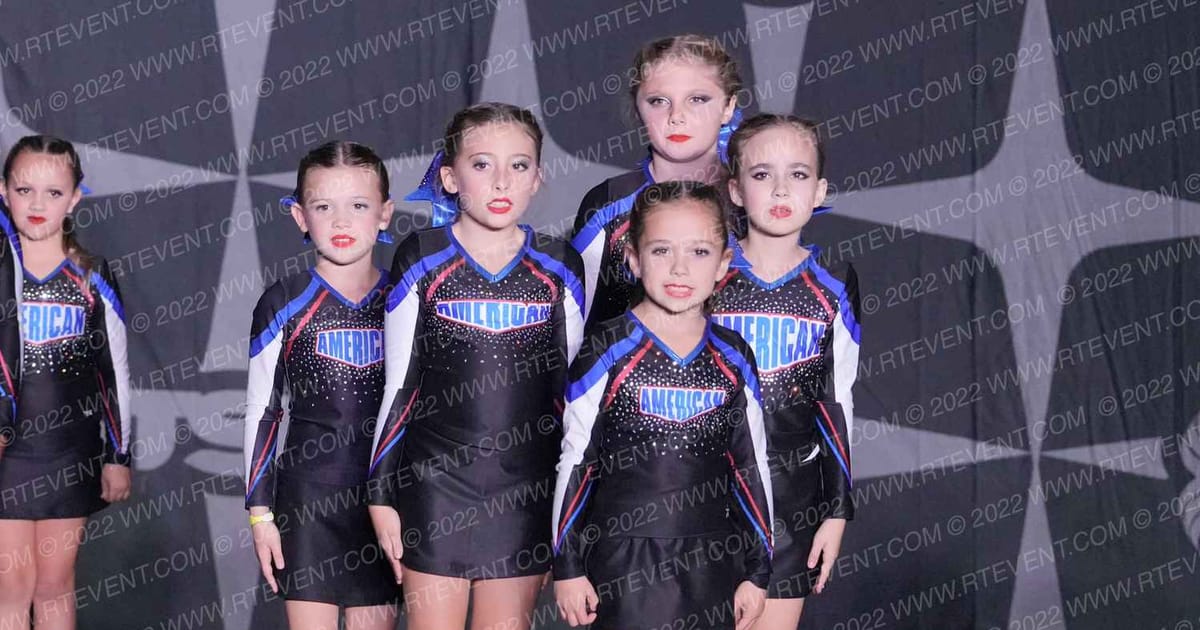 American Cheer MINI STARS · The Souther California Southern Showcase