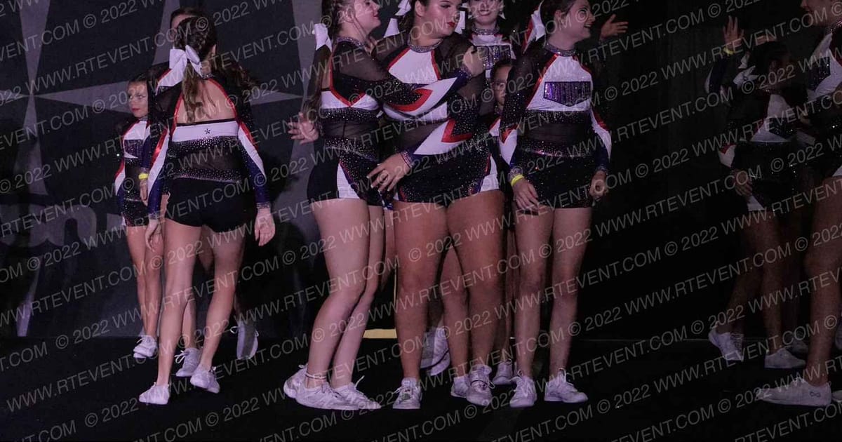 American Cheer JR BLUE · The Souther California Southern Showcase