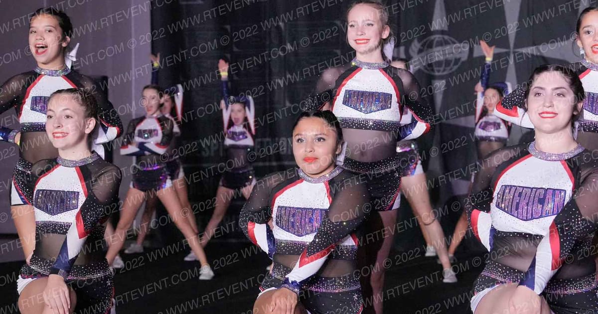American Cheer SR BLACK · The Souther California Southern Showcase