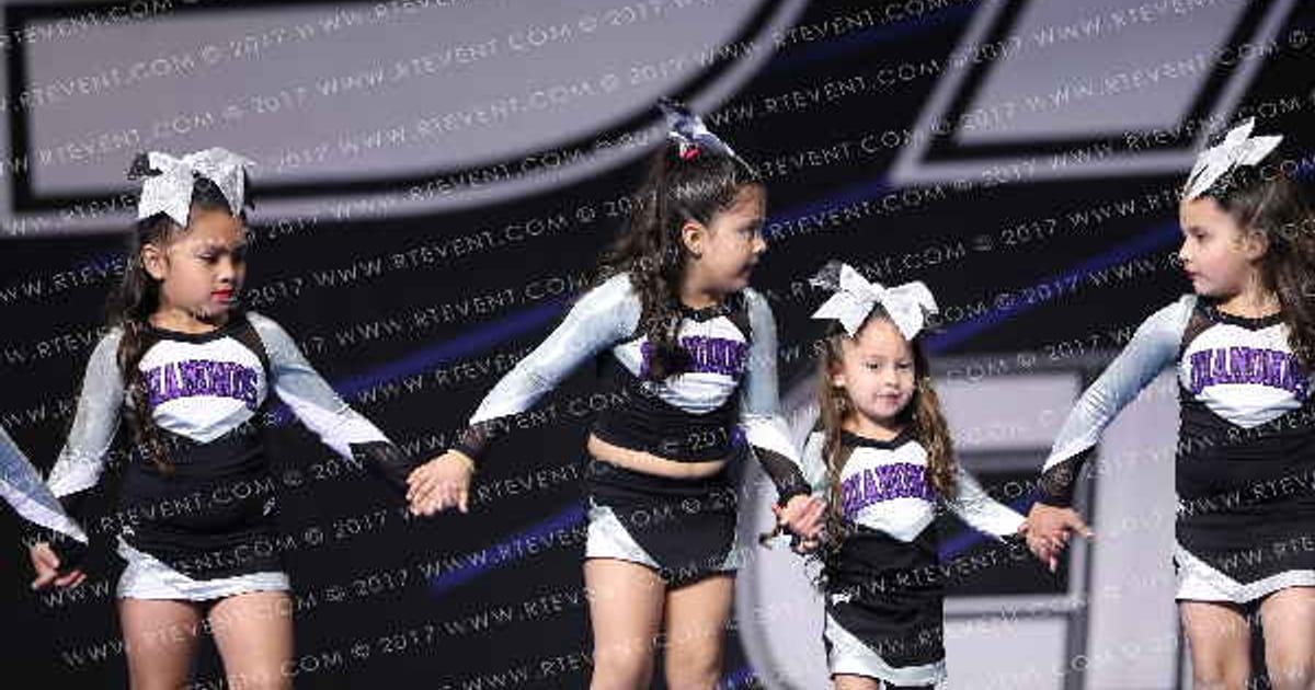 BAKERSFIELD BABY DIAMONDS CHEER · DII State Bakersfield Battle