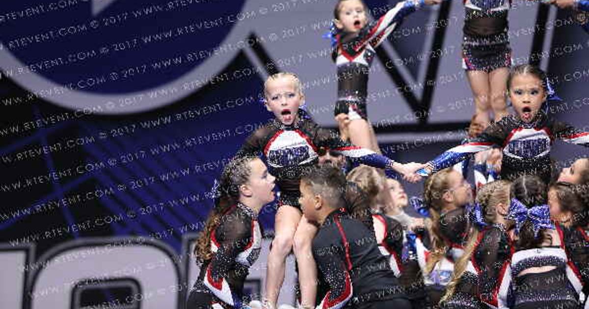 AMERICAN CHEER MINI SPARKLE · DII State Bakersfield Battle