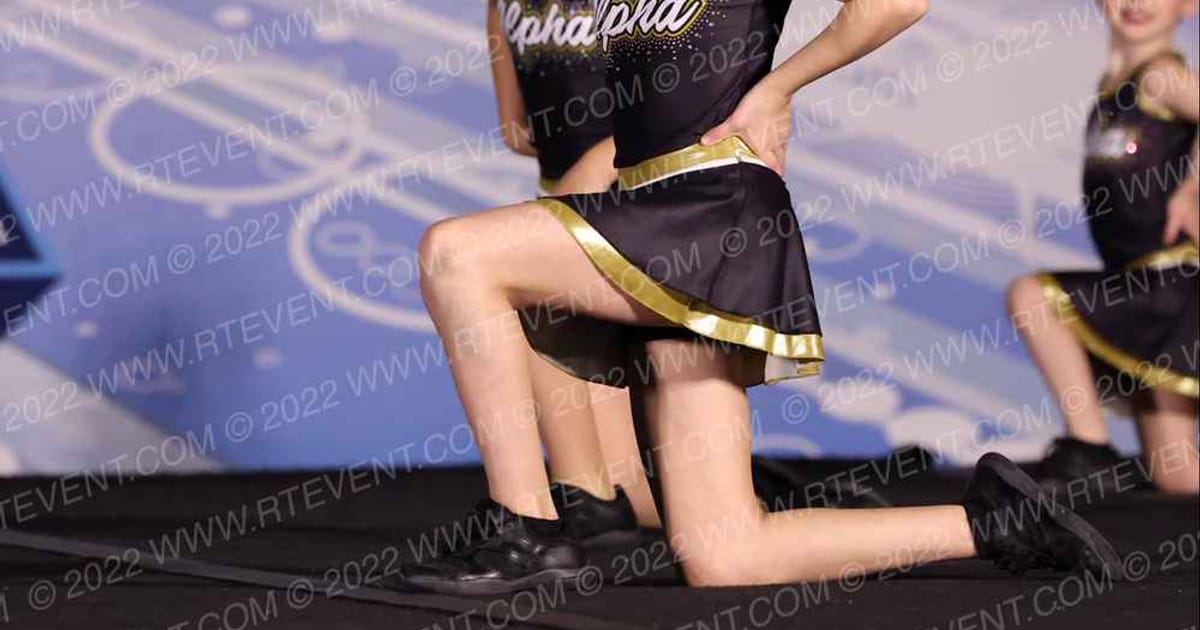 Alpha Company Tumbling and Cheer Mini Generals · COA Indy Challenge