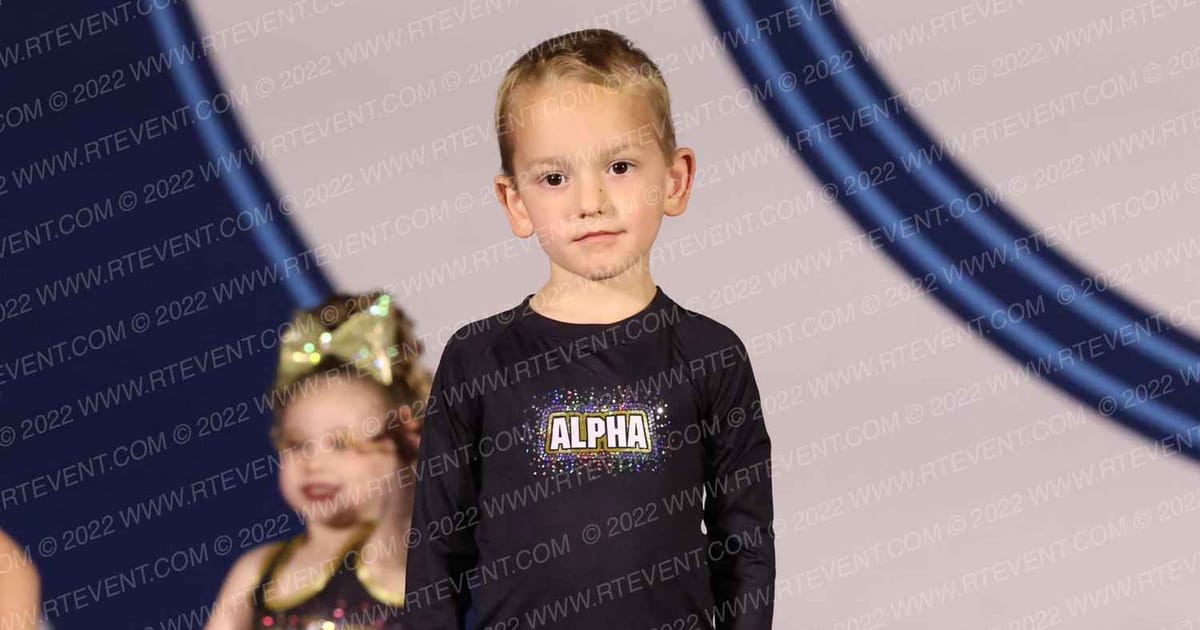 Alpha Company Tumbling and Cheer Tiny Generals · COA Indy Challenge