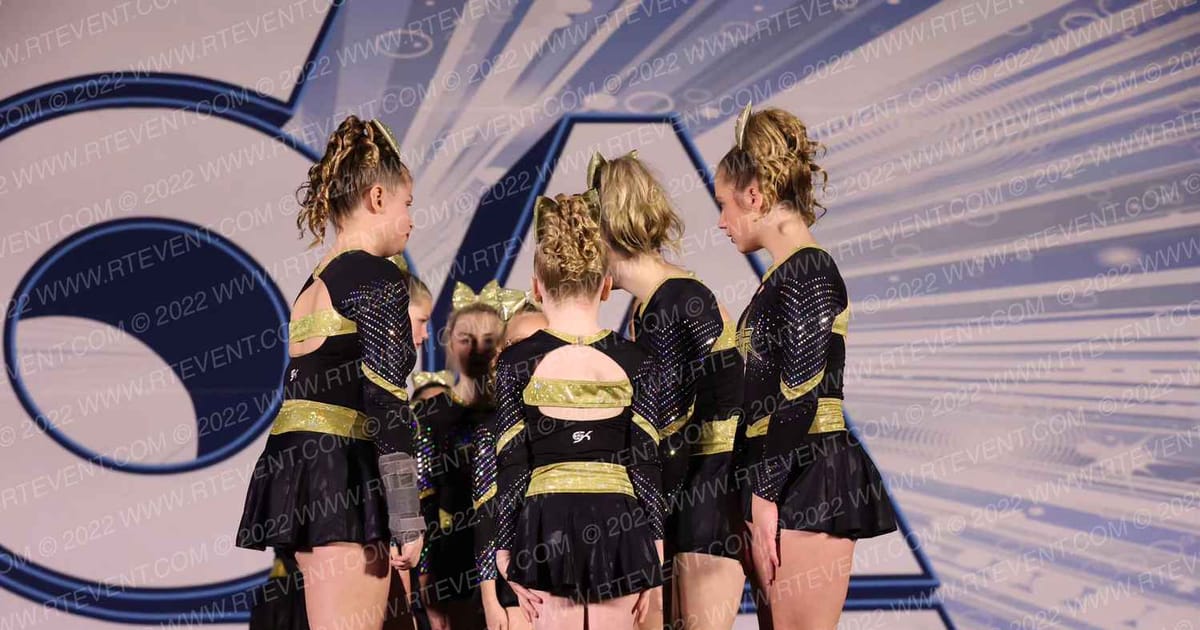 Alpha Company Tumbling and Cheer Major Generals · COA Indy Challenge