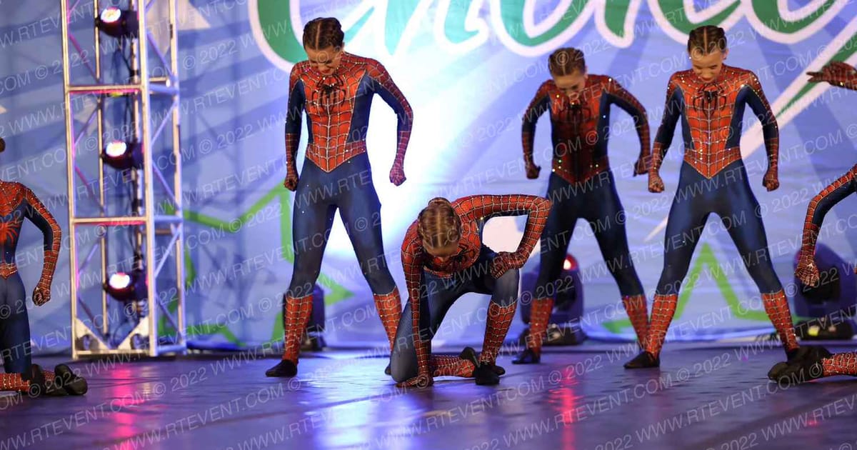 Energizers Spider Man · Dance Grand Nationals and Cheer Showdown