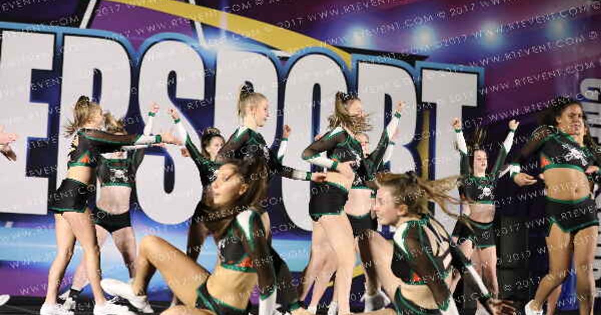 Iowa Elite Cheer CR Bad 2 The Bone · Omaha