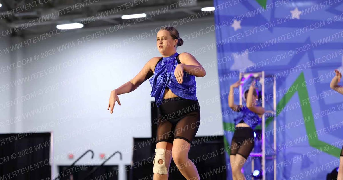 The Knockout All-Stars Senior Wicked Jazz- Teal · Dance Grand Nationals and Cheer Showdown