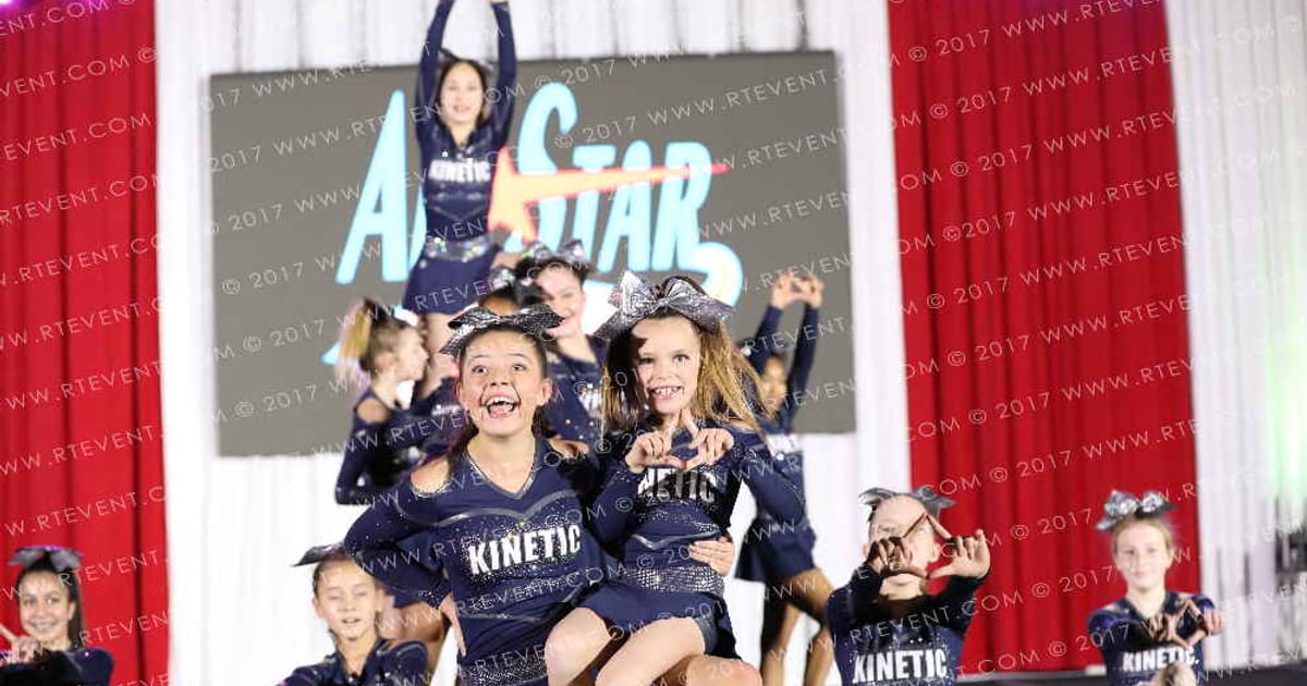 Kinetic All Star Cheer Sapphire · Aurora Grand Nationals