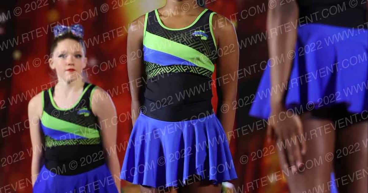 PunchFront Cheer Blue Flame · Atlanta Showdown