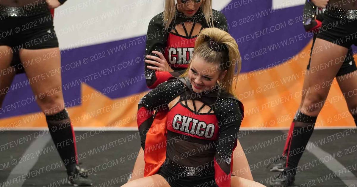 Chico Cheer All Stars GLITZ · San Mateo Challenge