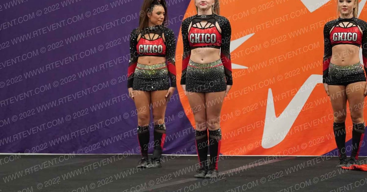 Chico Cheer All Stars BLACKLOUT · San Mateo Challenge