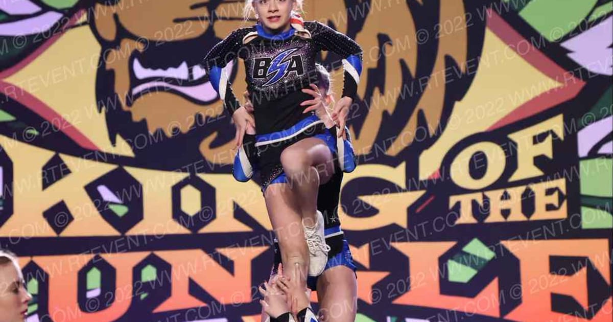 Blue Storm Athletics GLACIER GIRLS · ASC King of the Jungle Showdown