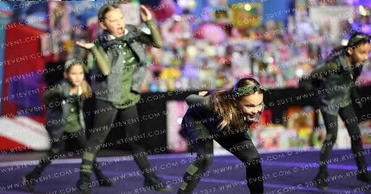 Raevin Dance Factory DFE Mini Prep Hip Hop · Spirit Celebration Dallas Grand Nationals DIDII