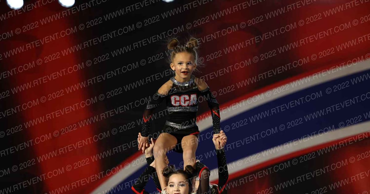 Champion Cheer Athletics Youth White · Universal Spirit Nashville Challenge DIDII