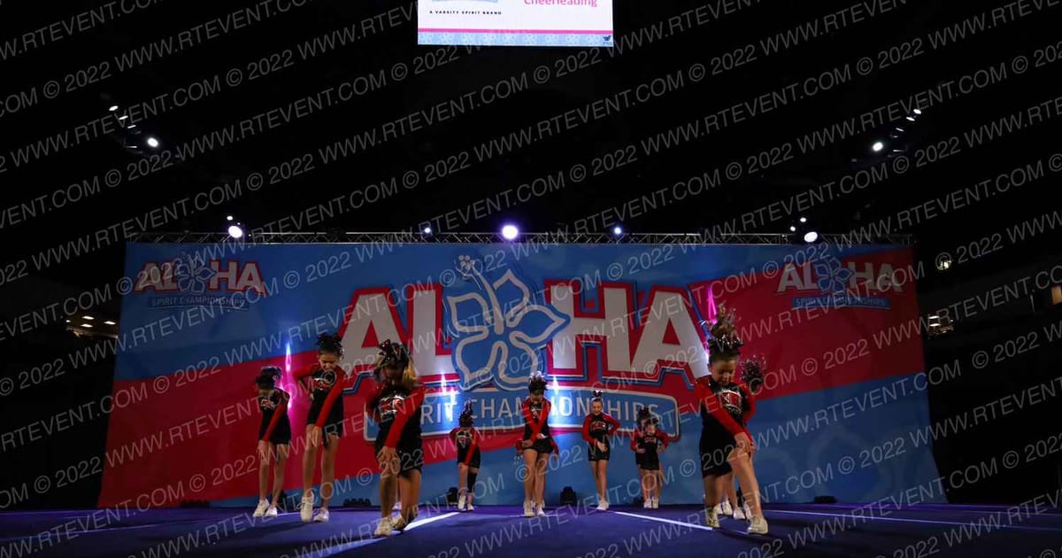 Kingsway Elite Cheerleading Shining Stars · Aloha Trenton Showdown