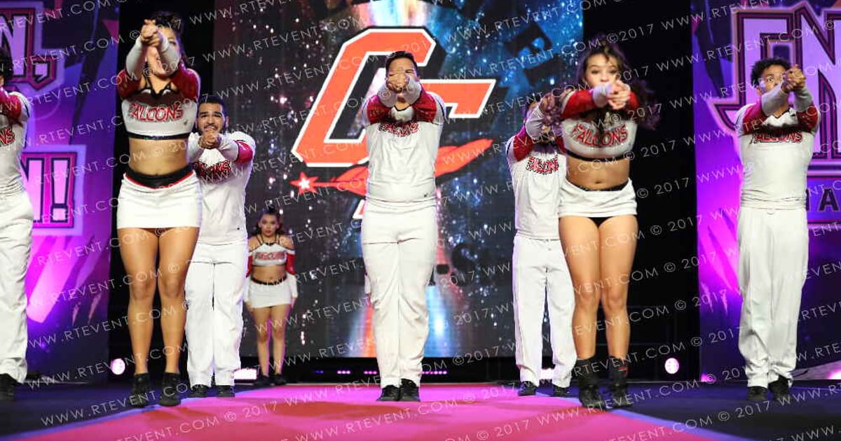 Cheer-riffic Techniques Falcon Blaze · Encore Grand Nationals