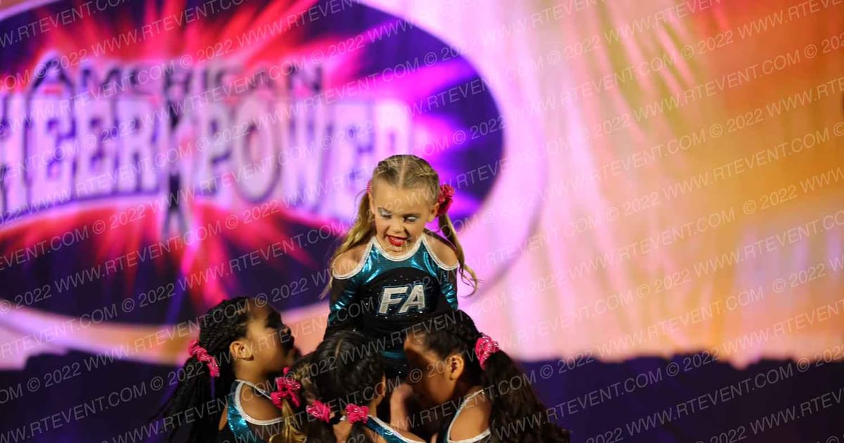 Fusion Athletics Mini Bombshells · Cheer Power Wild West Showdown