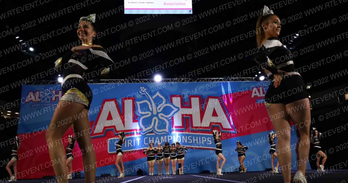 Upper Moreland Cheerleading Association Code Black · Aloha Trenton Showdown