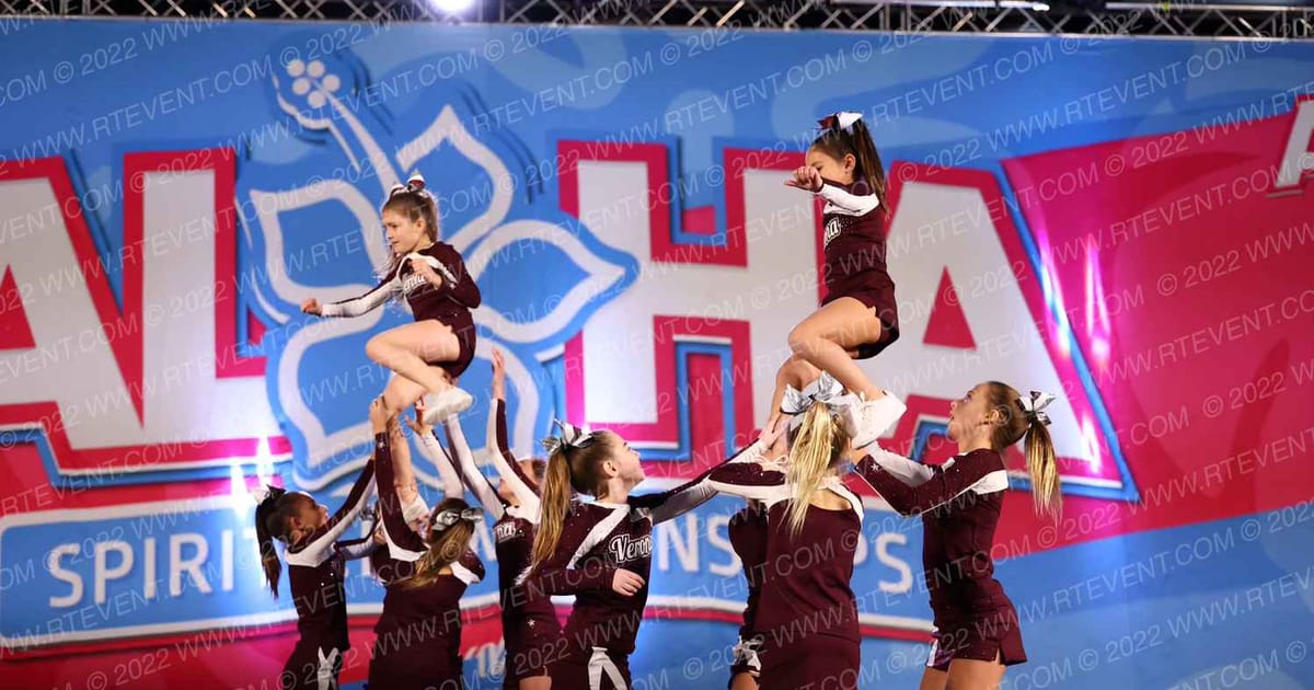 Verona Competitive Cheer SILVER · Aloha Trenton Showdown