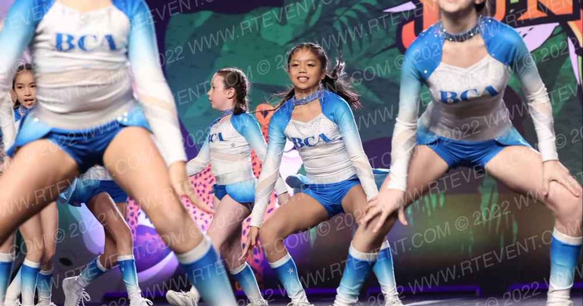 Beach Cheer Athletics Swirl · ASC King of the Jungle Showdown