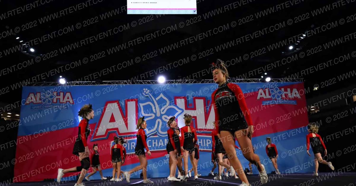 Kingsway Elite Cheerleading Galaxy · Aloha Trenton Showdown