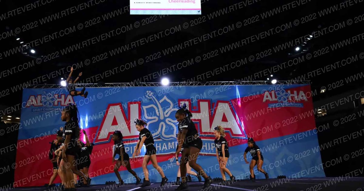 Tri-Town Competitive Cheerleading Junior Drizzle · Aloha Trenton Showdown