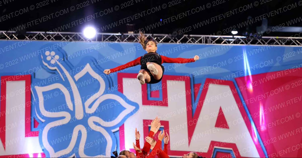 Kingsway Elite Cheerleading Supernova · Aloha Trenton Showdown