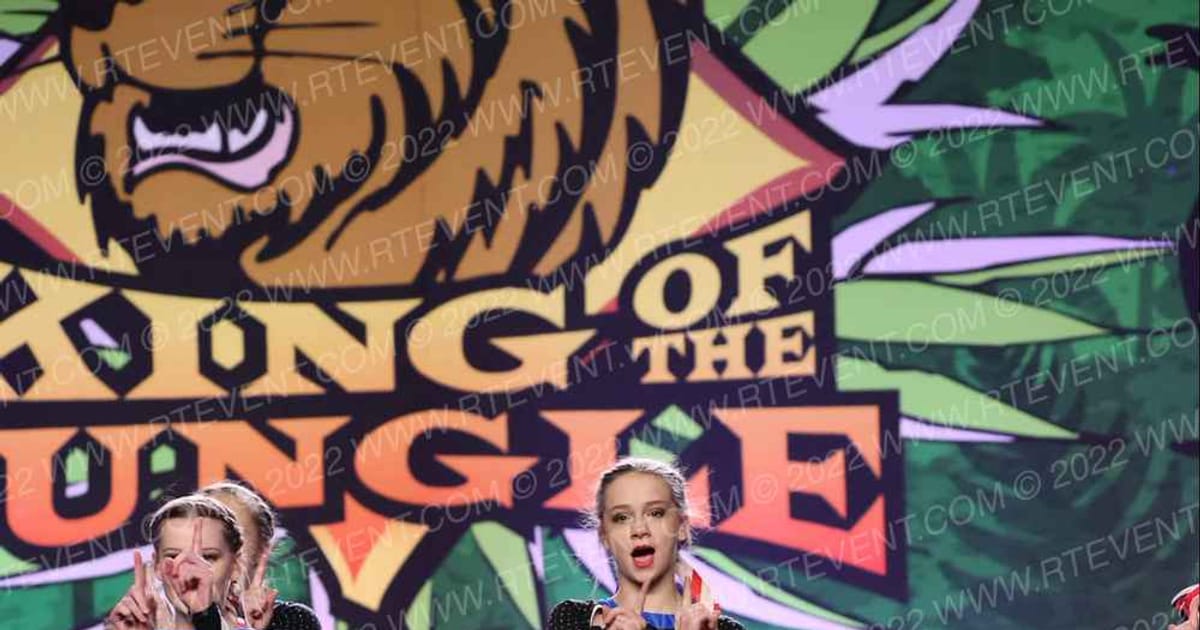 Blue Storm Athletics GLACIER GIRLS · ASC King of the Jungle Showdown