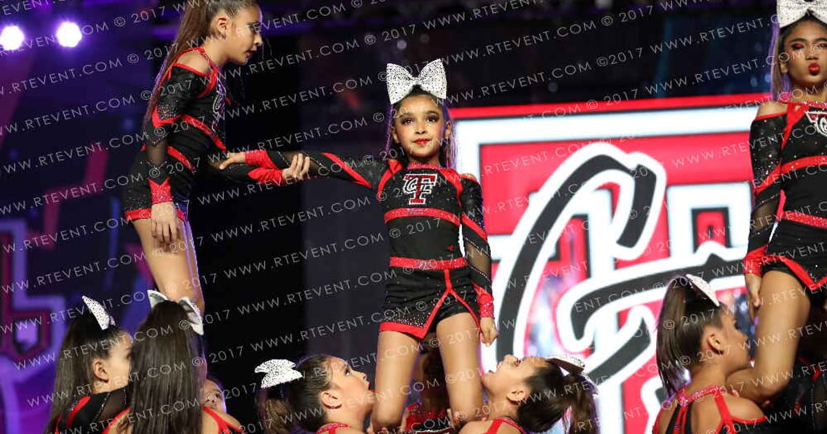 Texas Cheer Force Elite FIRE · Encore Grand Nationals