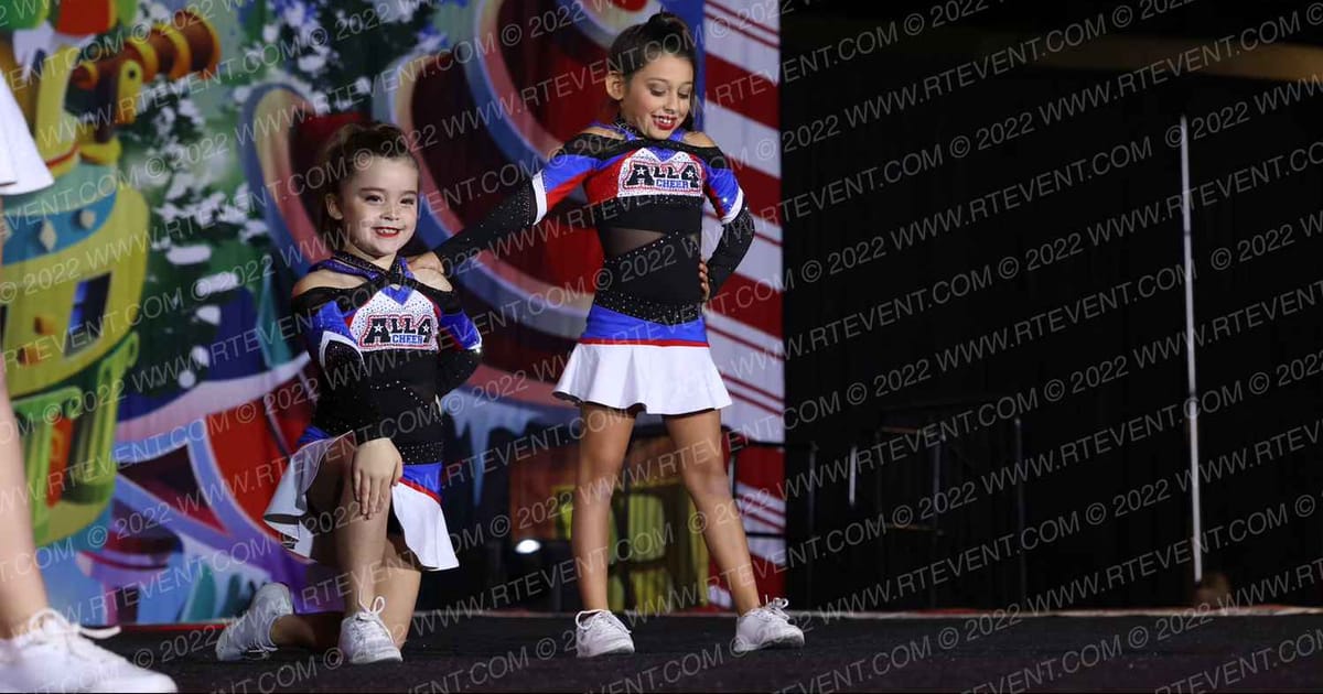 All 4 Cheer Snow Queens · Spirit Celebration Christmas Grand Nationals DIDII Use This One