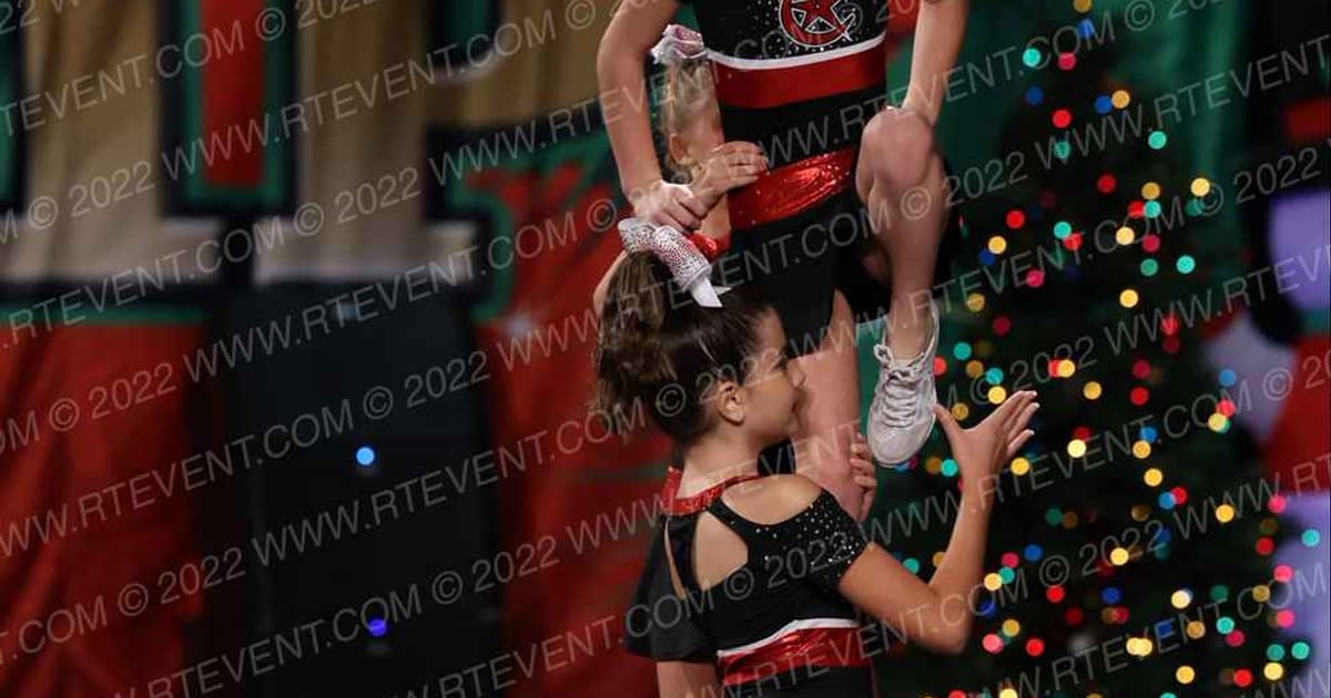Caliber Cheer Starz supernovas · ACP Holiday Showdown