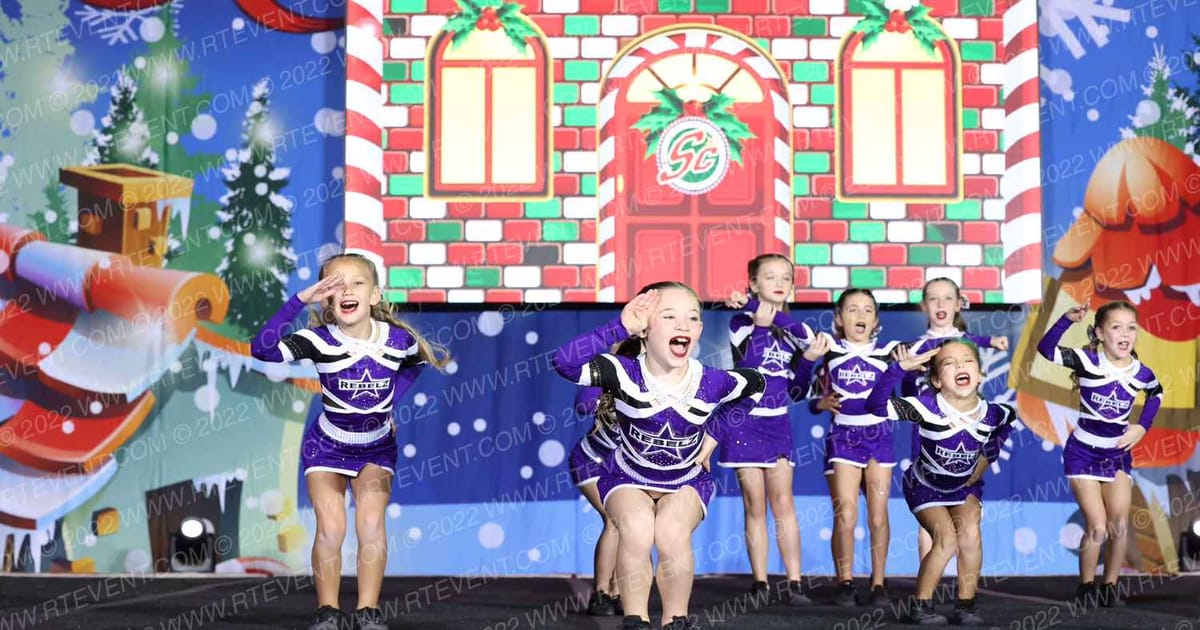 Rebelz Cheer Majors · Spirit Celebration Christmas Grand Nationals DIDII Use This One