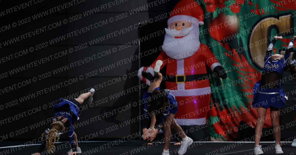 Biron Elite Cheer Cheetah Sharks · ACP Holiday Showdown