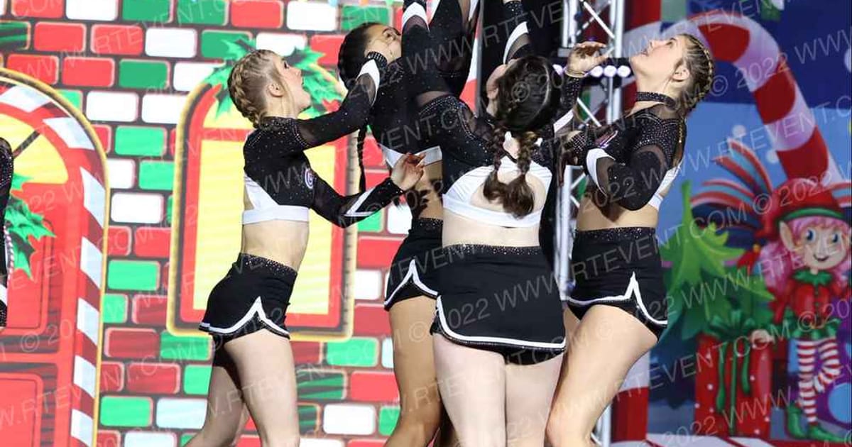 All 4 Cheer Shell Shock · Spirit Celebration Christmas Grand Nationals DIDII Use This One