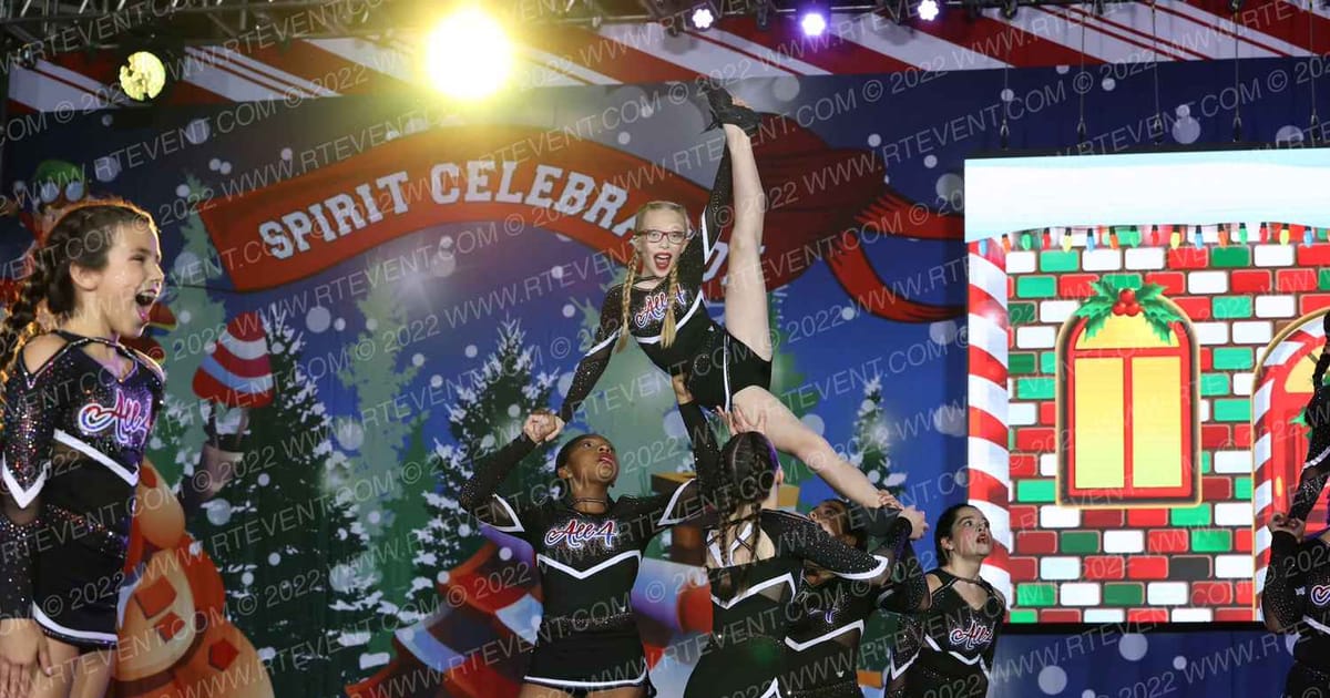 All 4 Cheer Lady Bullets · Spirit Celebration Christmas Grand Nationals DIDII Use This One